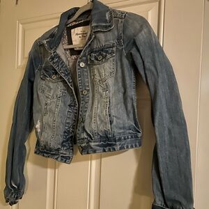 Abercrombie & Fitch Light Blue Jean Jacket